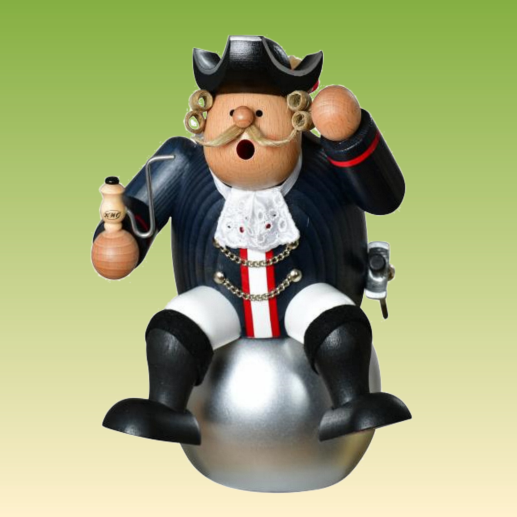 Räuchermann Kantenhocker Baron von Münchhausen