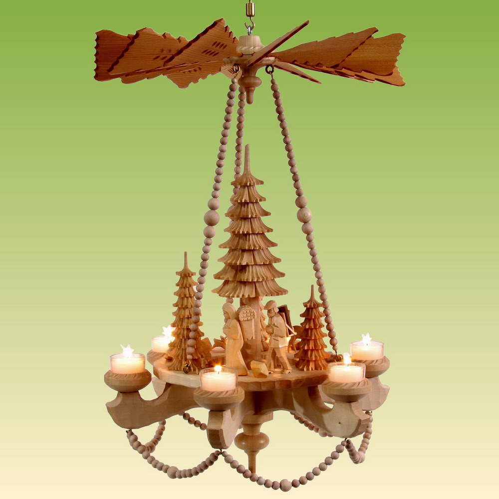 Hängepyramide klein, natur