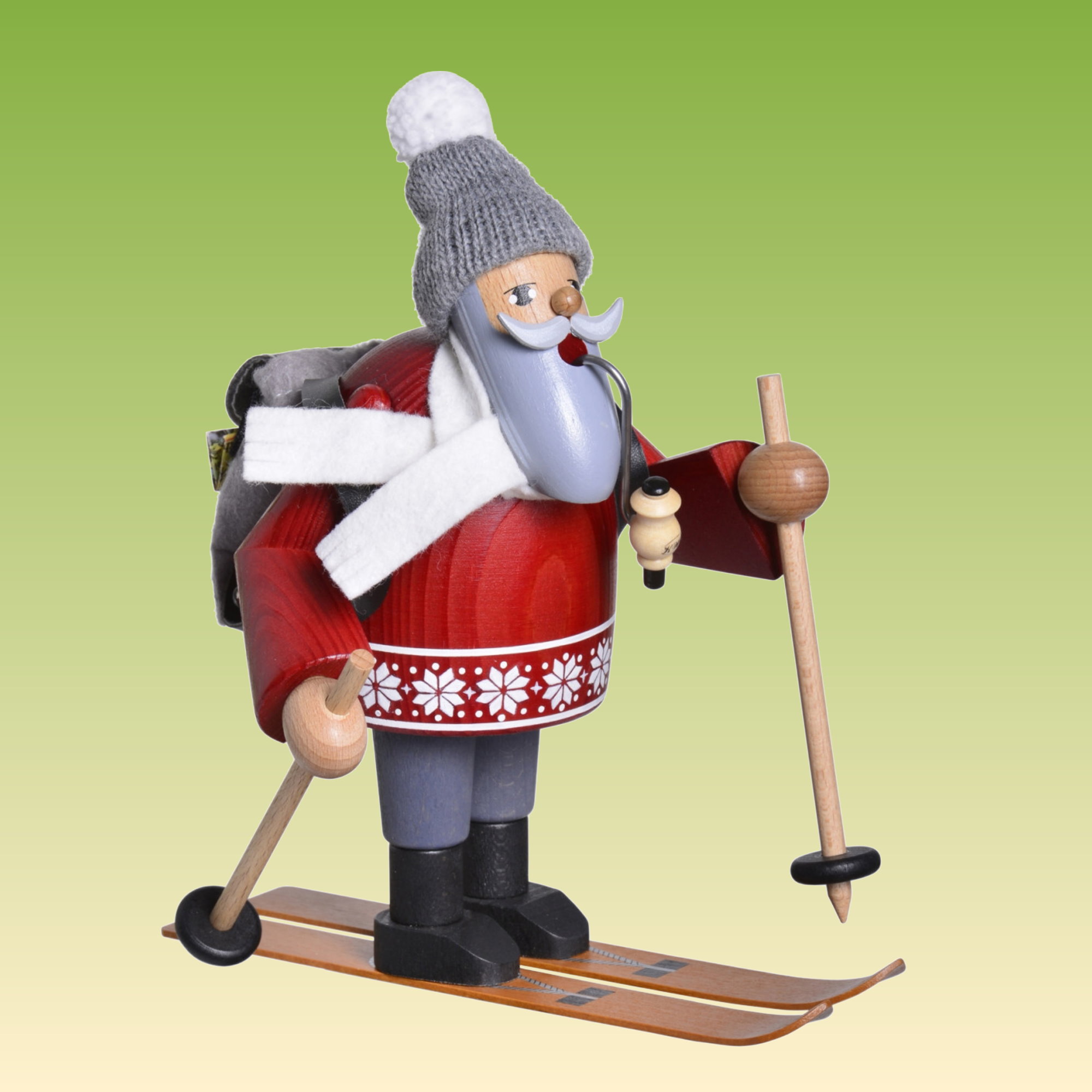 Räuchermann Skiwanderer