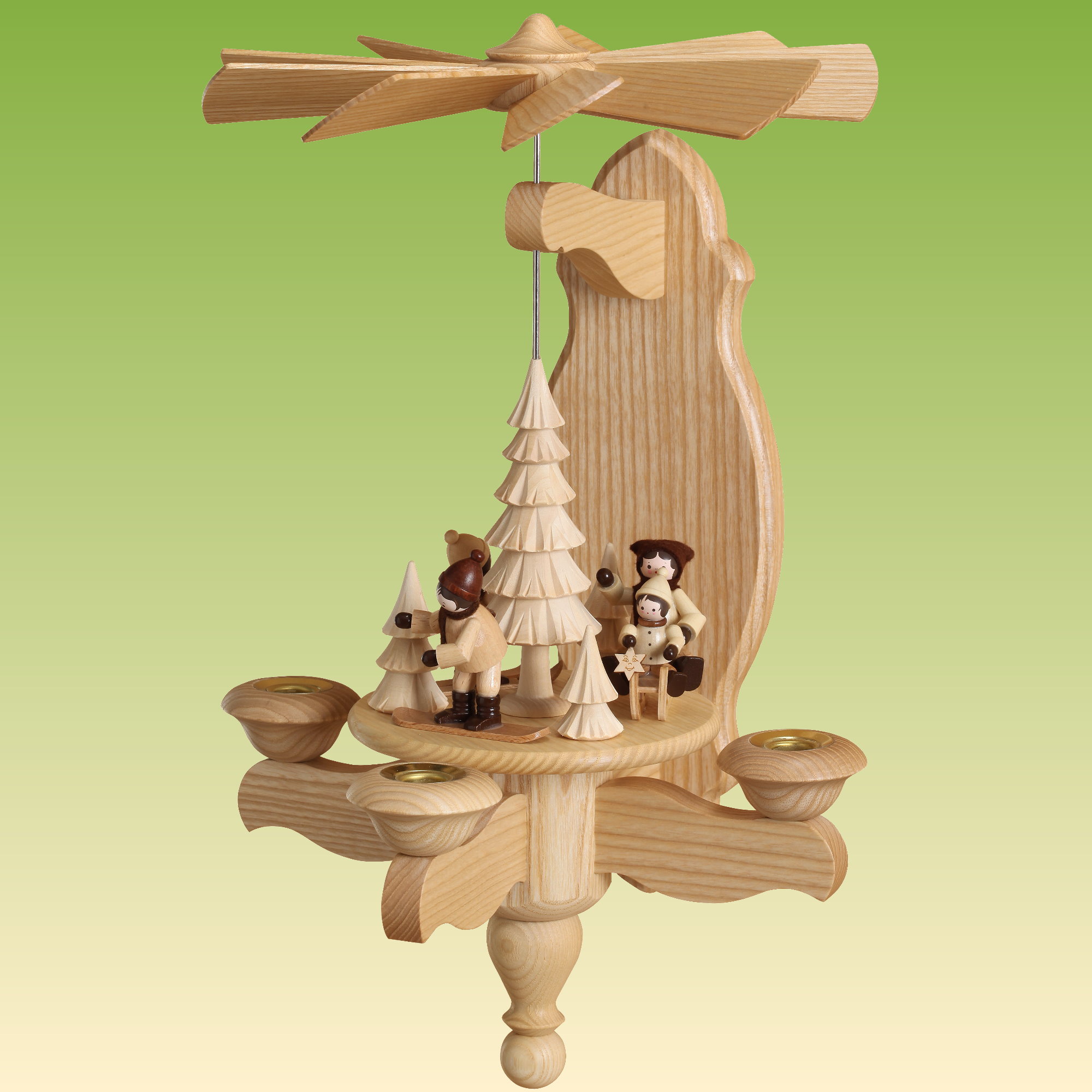 Wandpyramide Wintersport