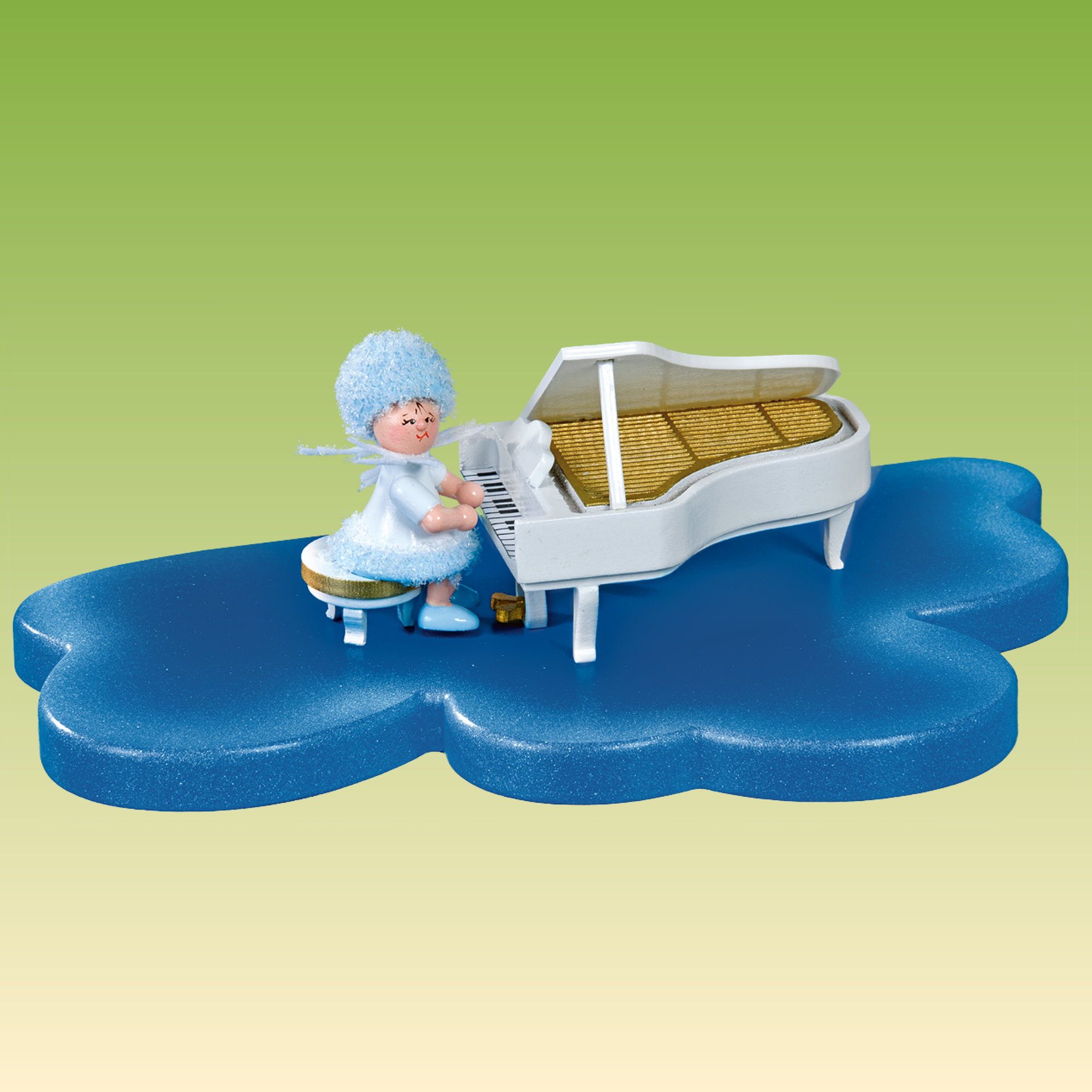 Schneeflöckchen am Flügel