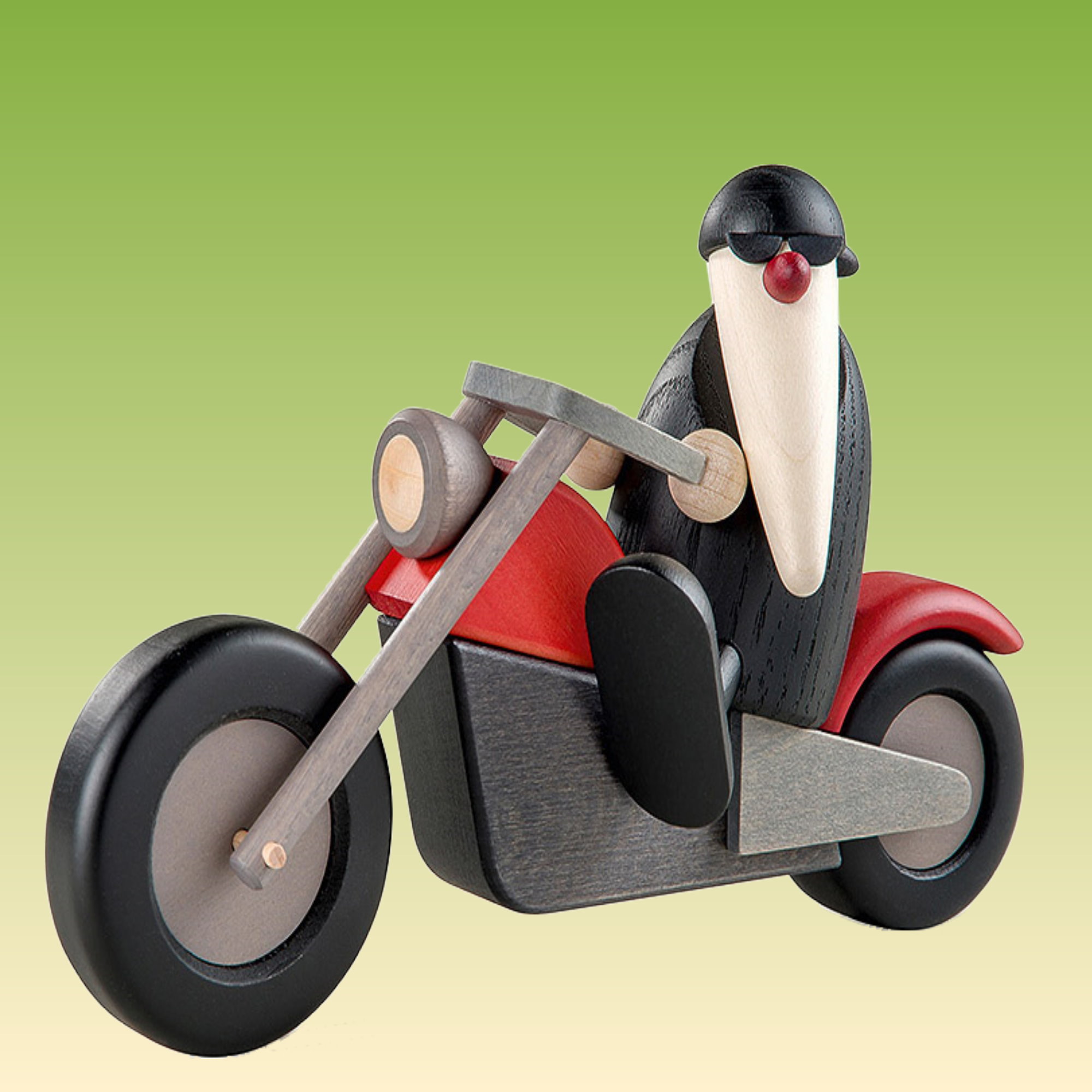 Motorradfahrer, solo