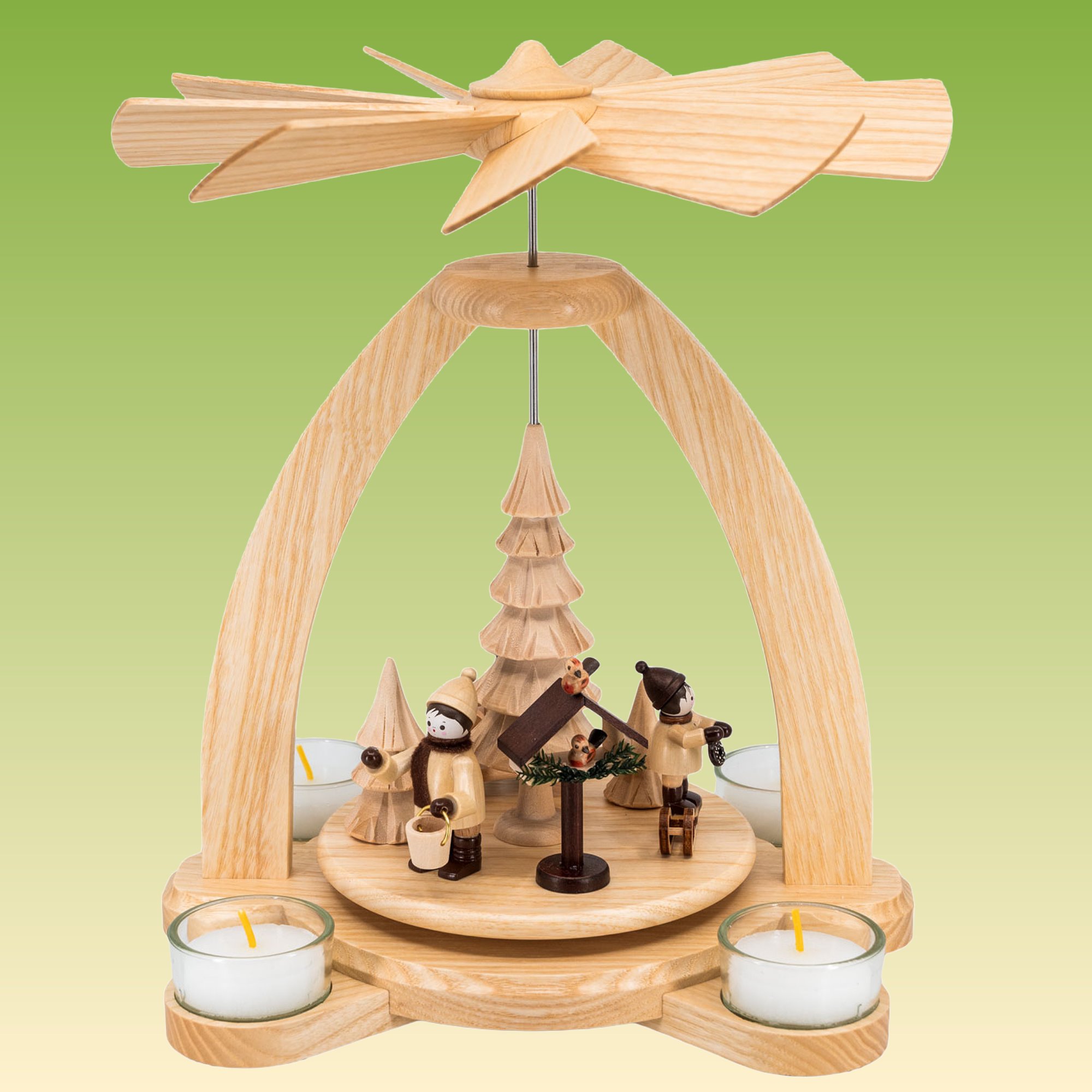 Pyramide Vogelfütterung