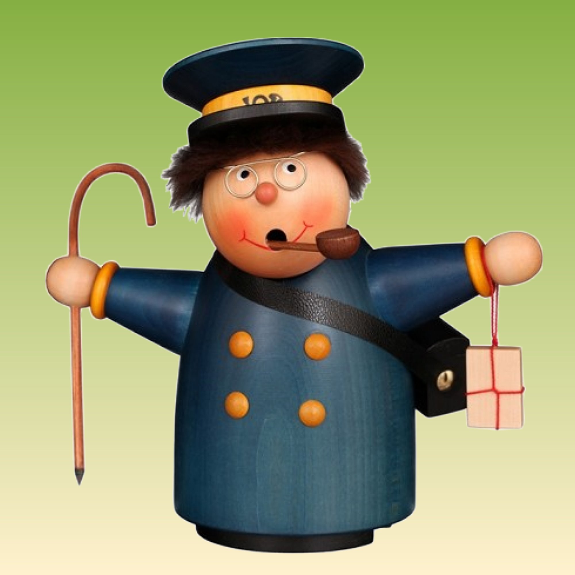 Räuchermann Borzel Postbote