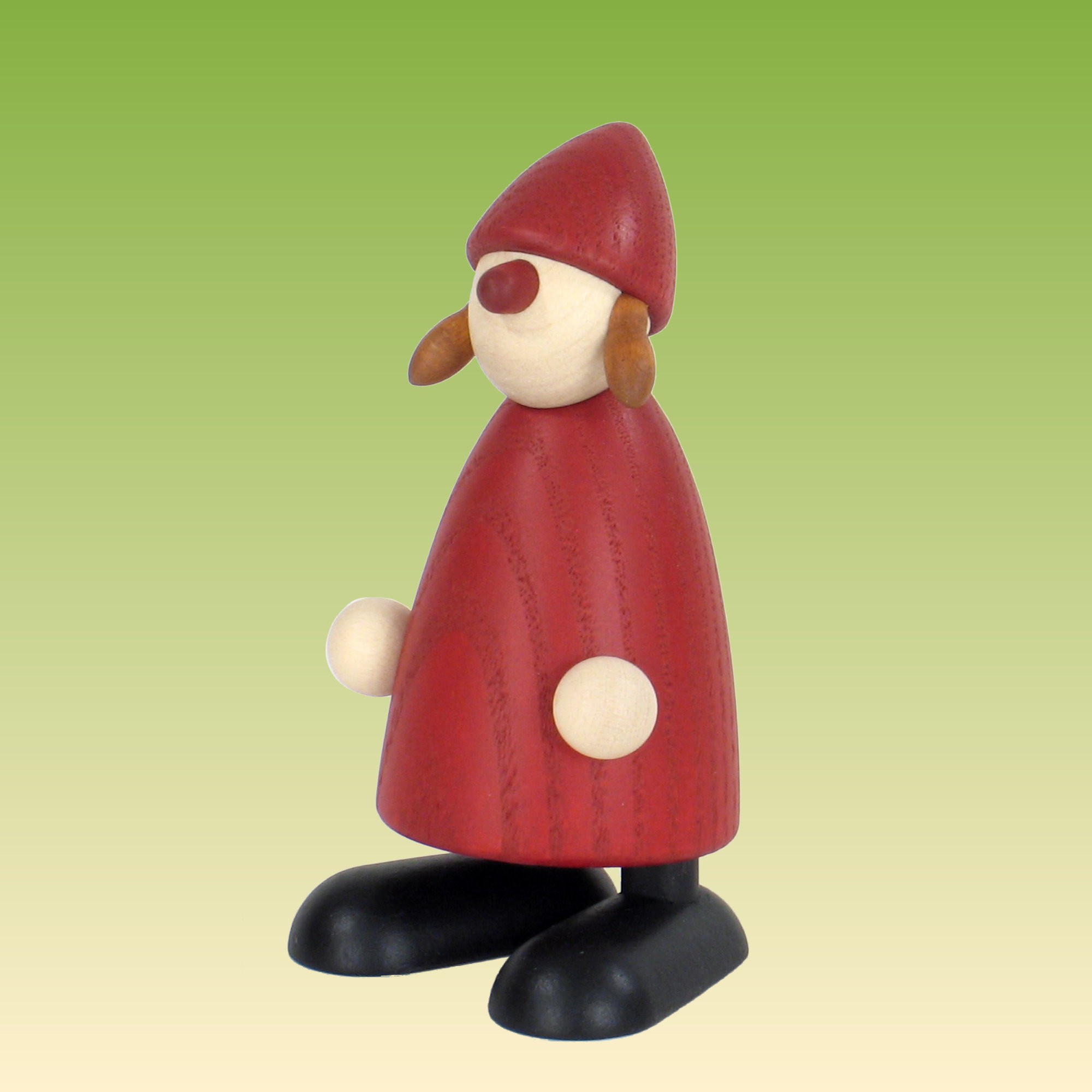 Weihnachtsfrau stehend