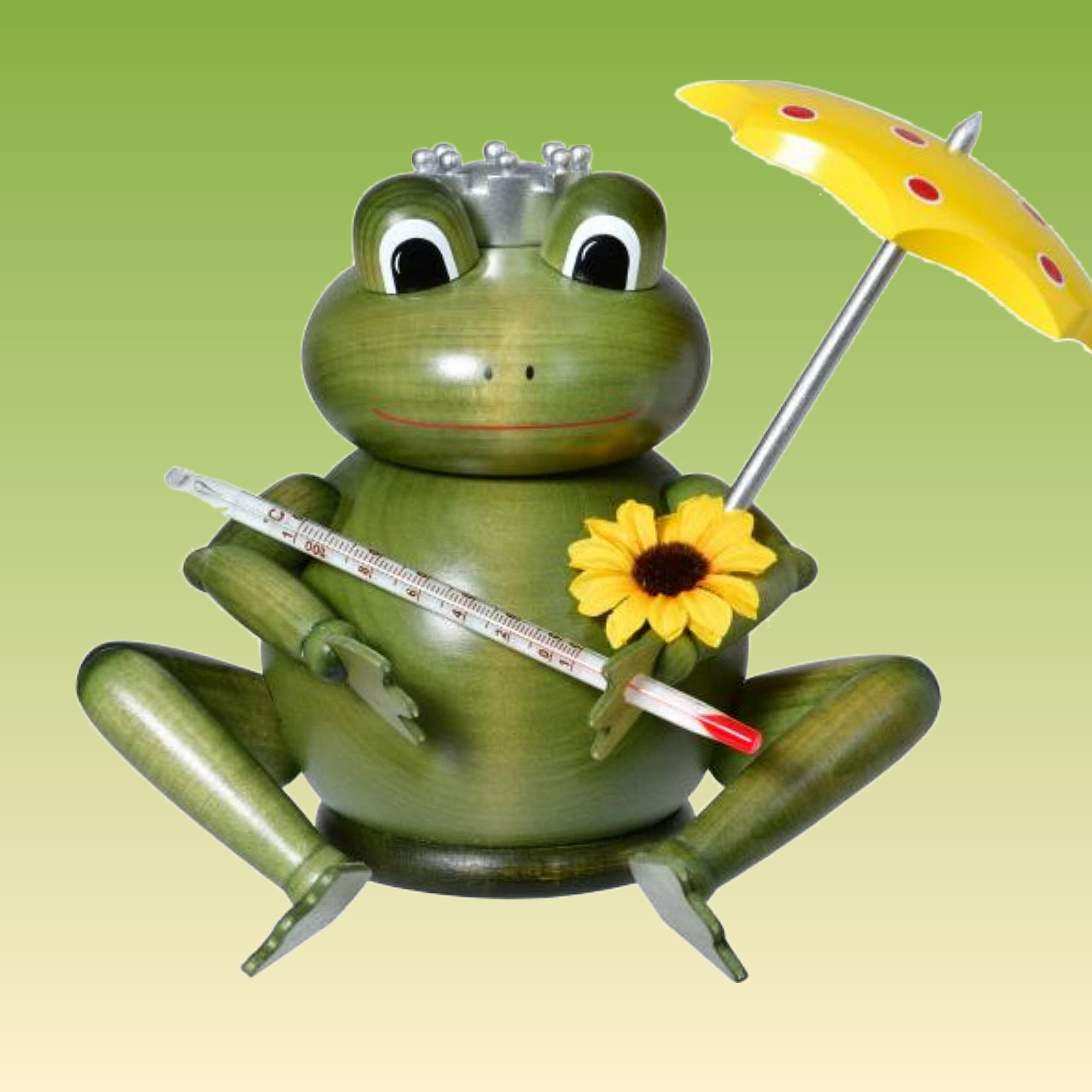 Räuchermann Wetterfrosch