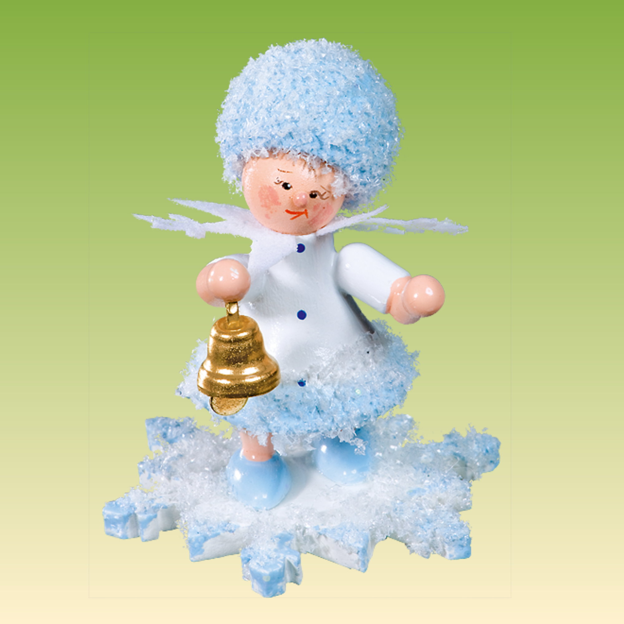 Schneeflöckchen mit Glocke