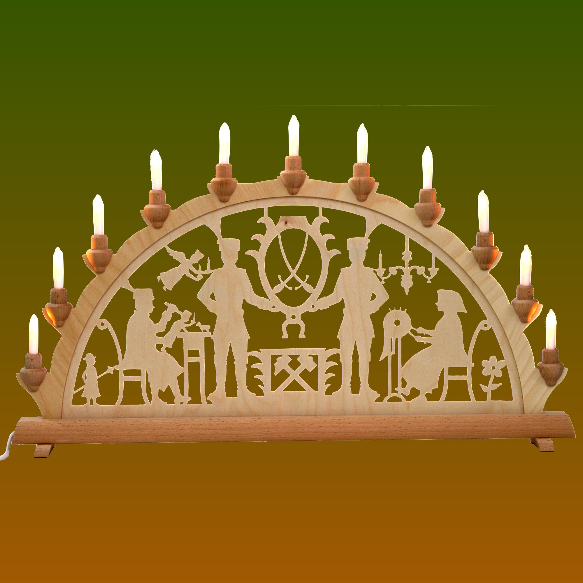 Schwibbogen Schneeberger Motiv