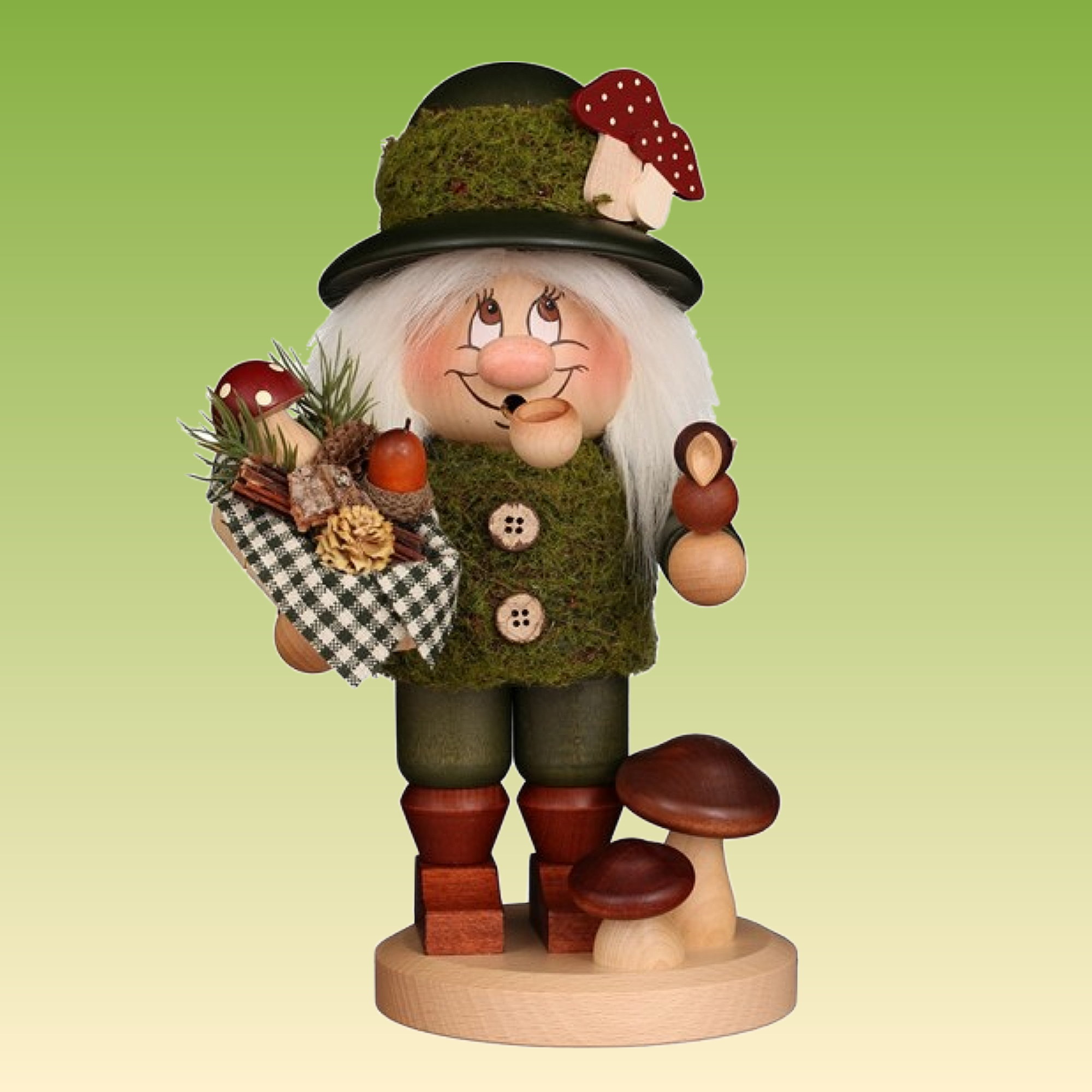 Räuchermann Wichtel Moosmann