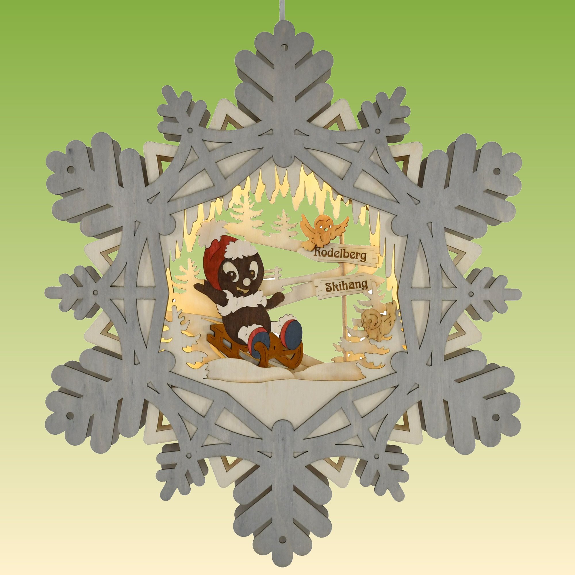 Fensterbild Pitti am Rodelberg