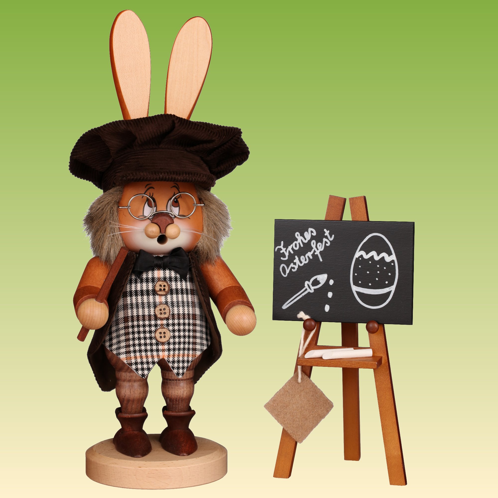 Räuchermann Wichtel Hase "Häschenschule"