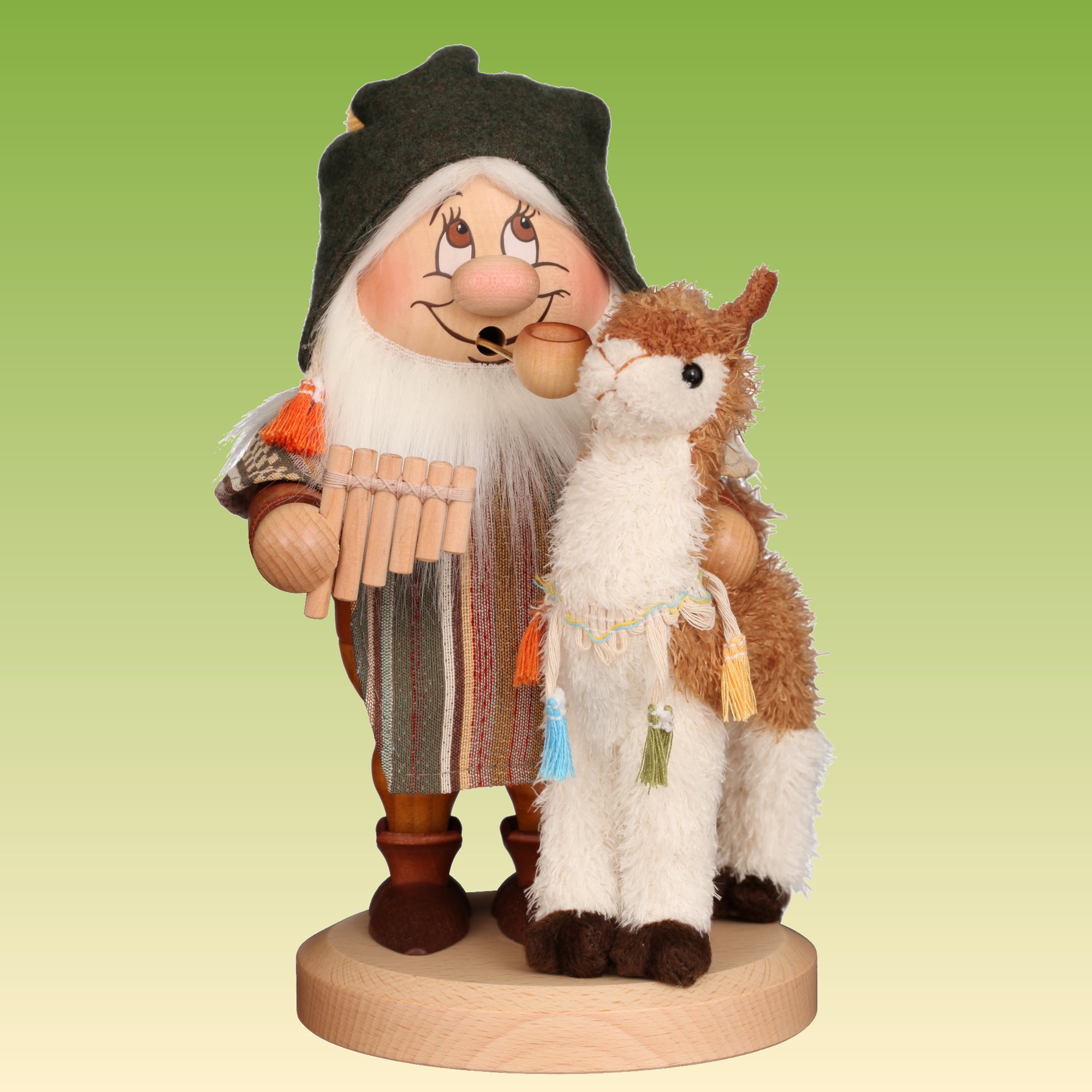 Räuchermann Wichtel  Alpakafreund