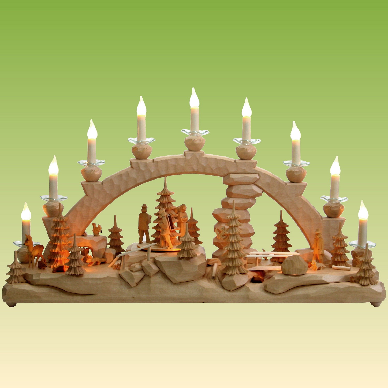 Schwibbogen mit Greifensteine, natur