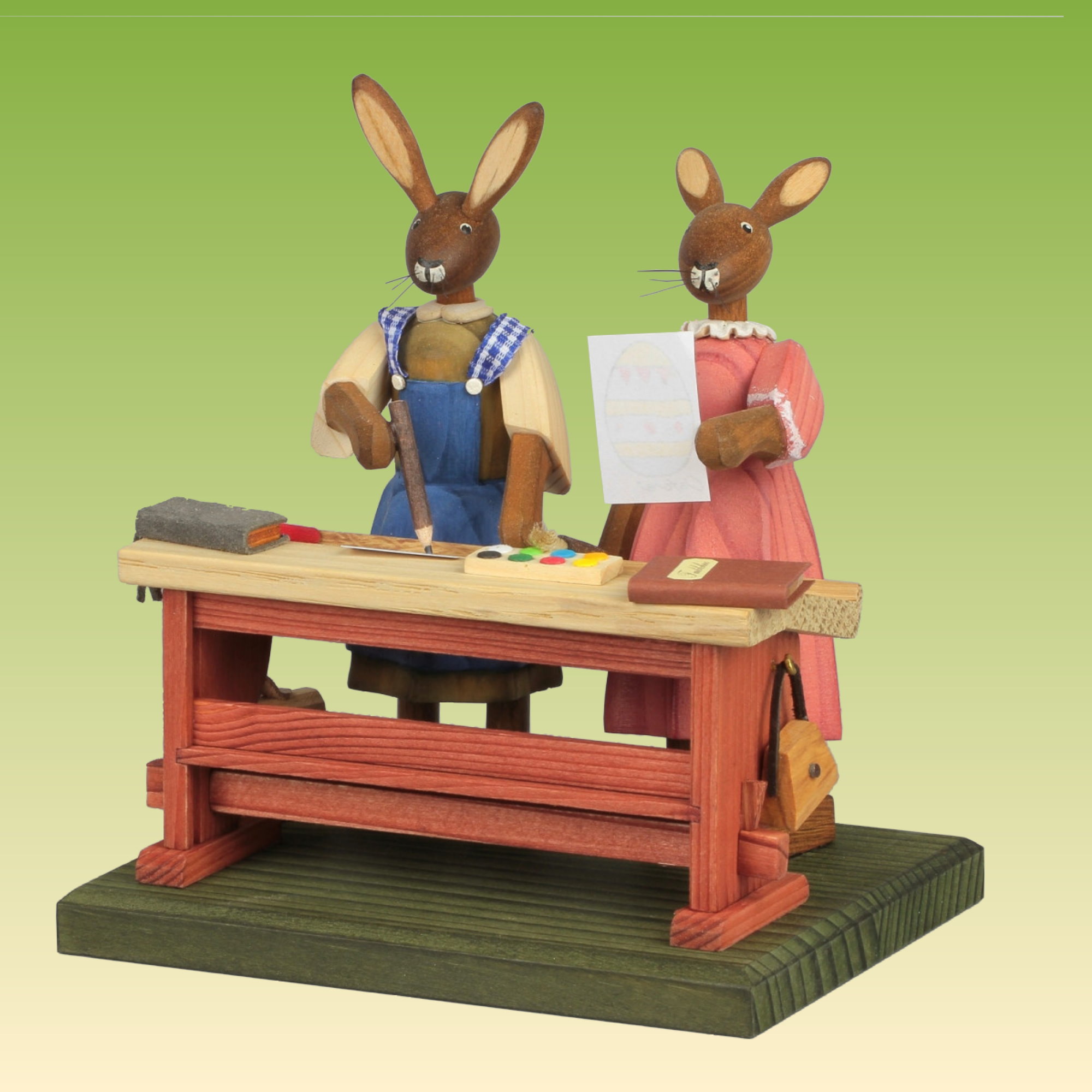 Hasenschule Schulbank No. 3