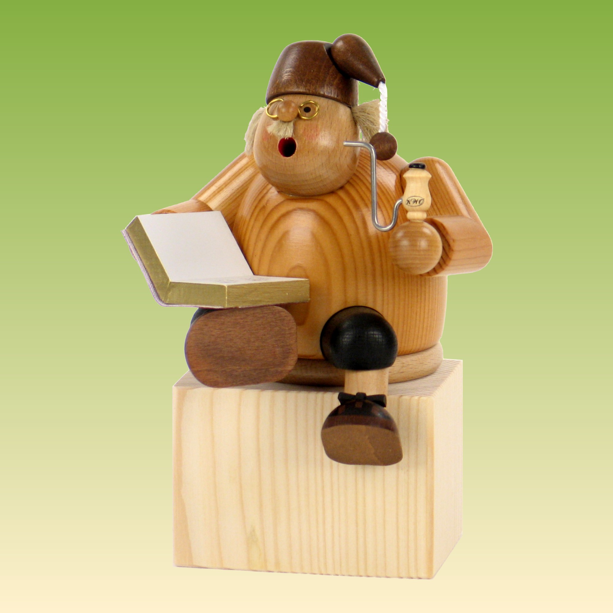 Räuchermann Kantenhocker Geschichtenerzähler