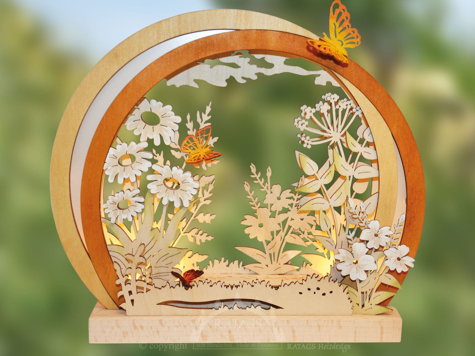 Romantikleuchte Frühlingswiese